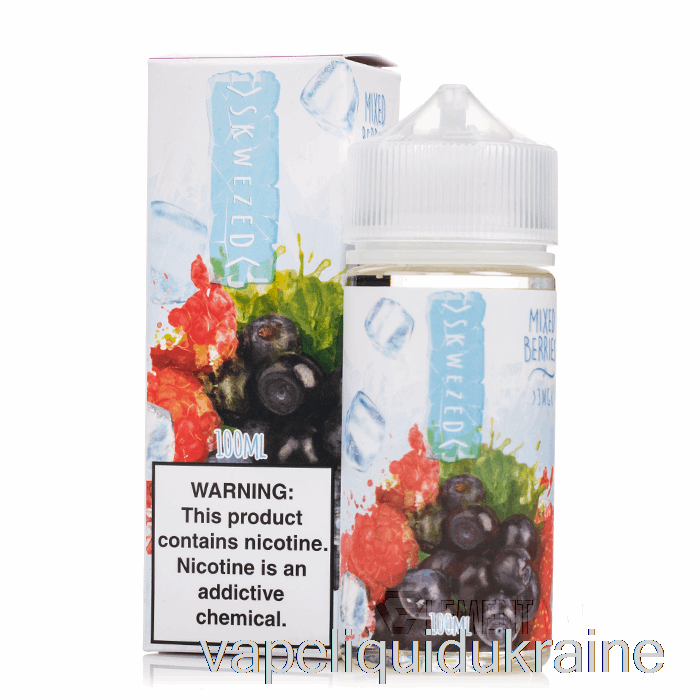 Vape Ukraine ICE Mixed Berries - SKWEZED - 100mL 0mg